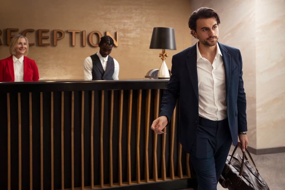 Réception d’hôtel